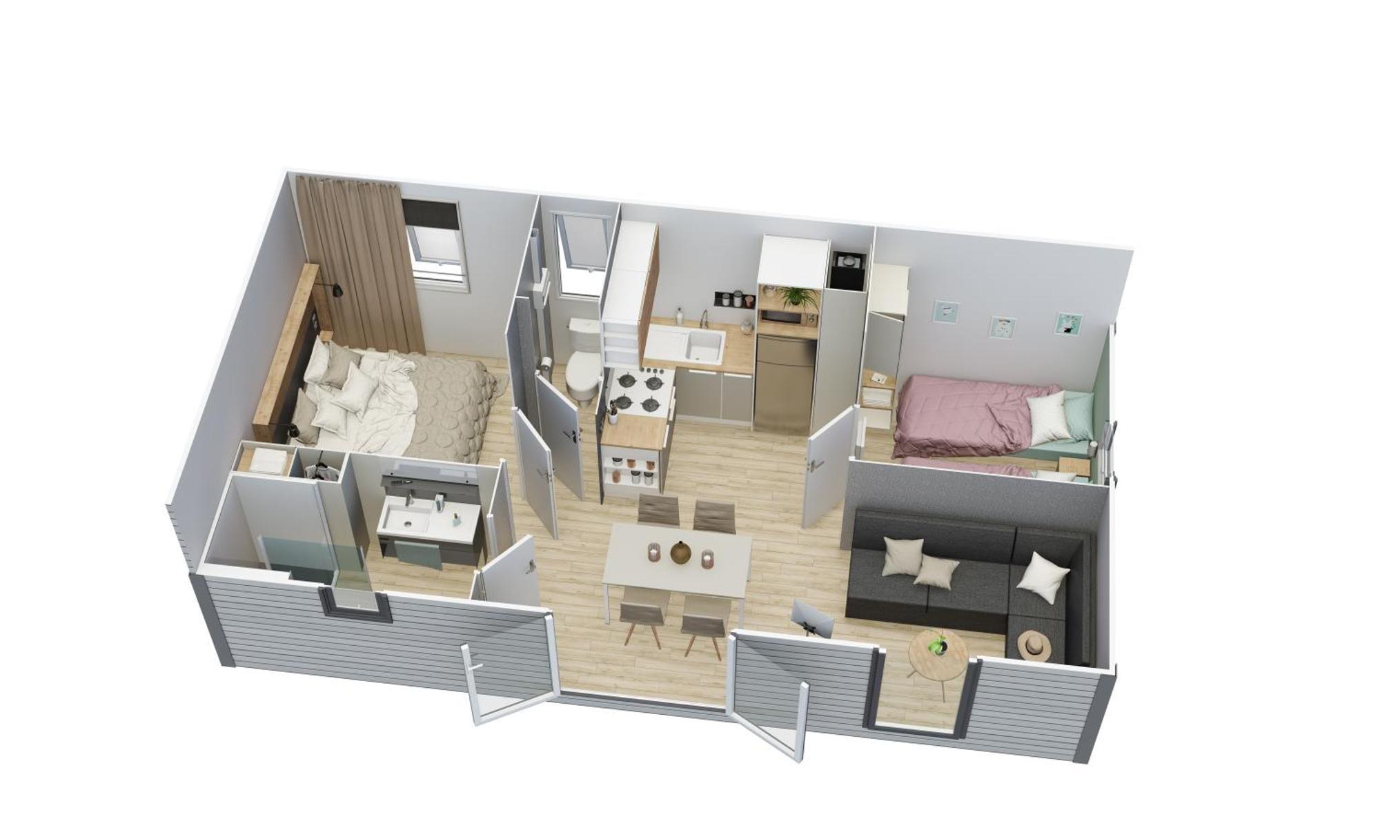 Happymobilhome Argeles-Sur-Mer -Plage A 500M- Camping 4 Etoiles Del Mar 外观 照片
